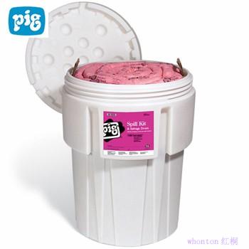溢漏应急桶|Newpig溢漏应急桶_PIG 95加仑防化学型溢漏应急桶套装KIT...