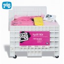 防溢推车|Newpig防溢推车_PIG防化学型移动防溢应急车套装KIT303